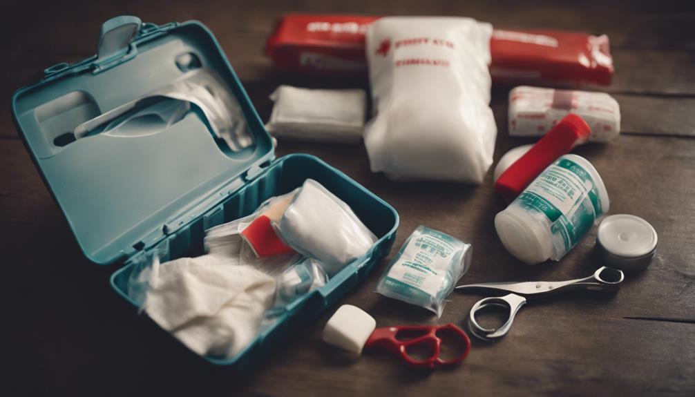 important first aid items